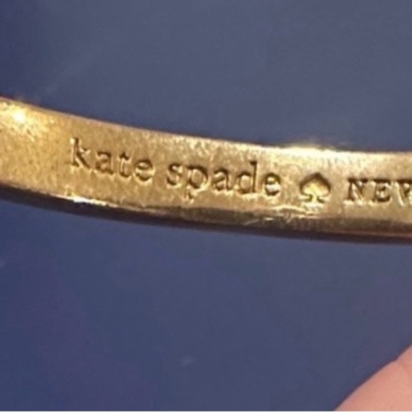 Kate Spade Gold and White Spade Bracelet - Picture 4 of 8